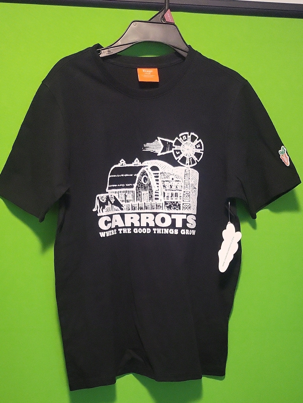 Black Graphic Kids T-Shirt Size XL 14/15
